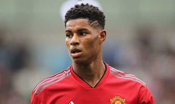 Rashford is currently United's number one center forward.